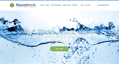 Desktop Screenshot of novatank.com.au